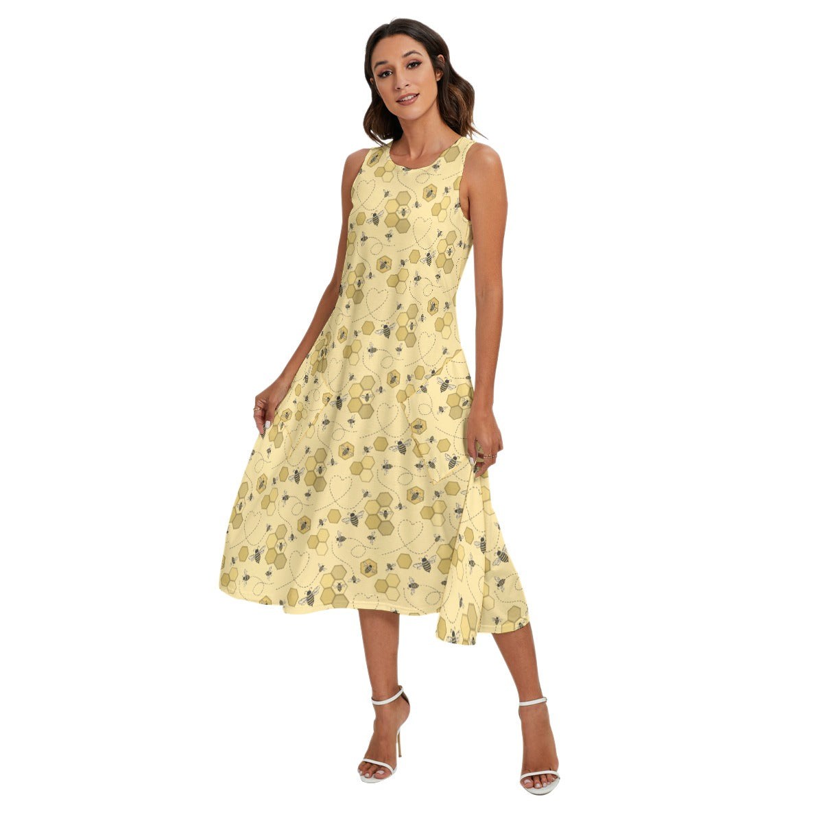 Bee-utiful Adult Tank Dress