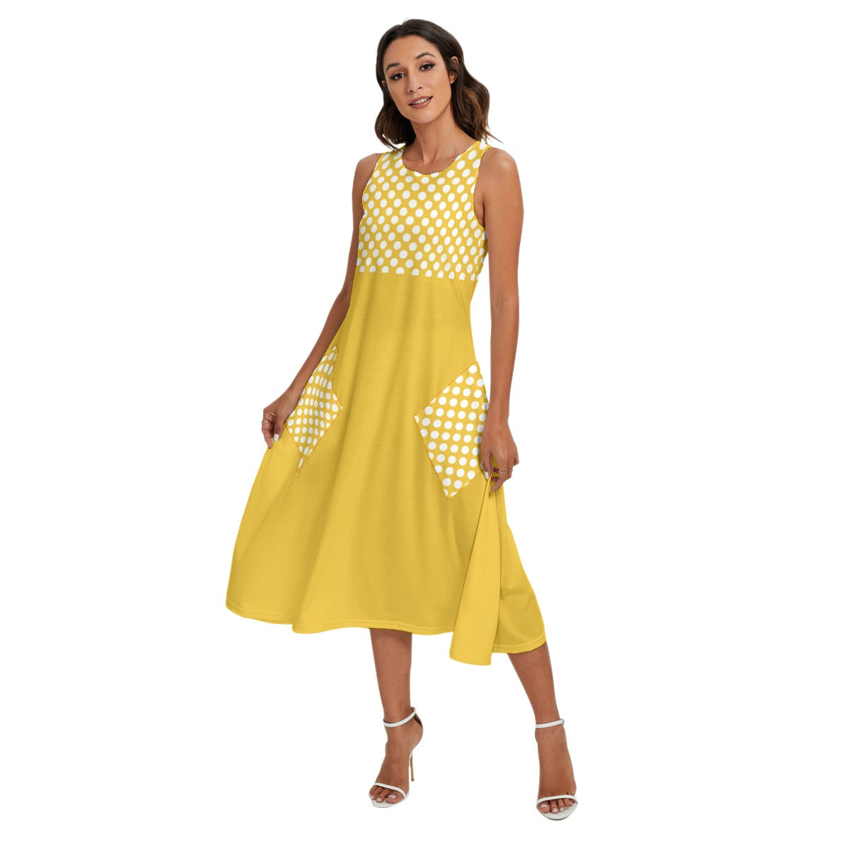 Polka Dot Adult Tank Dress