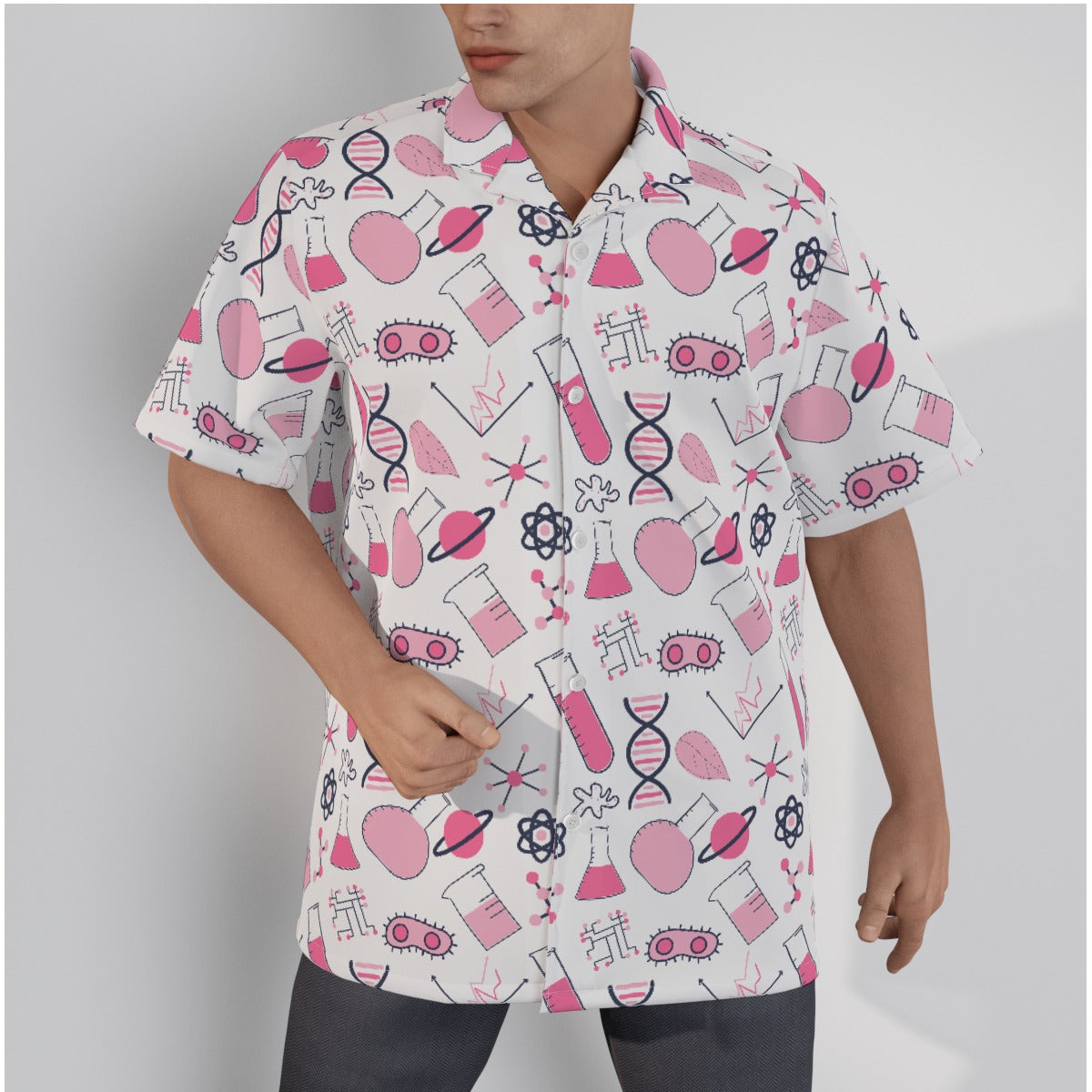 Scientific Adult Button Up