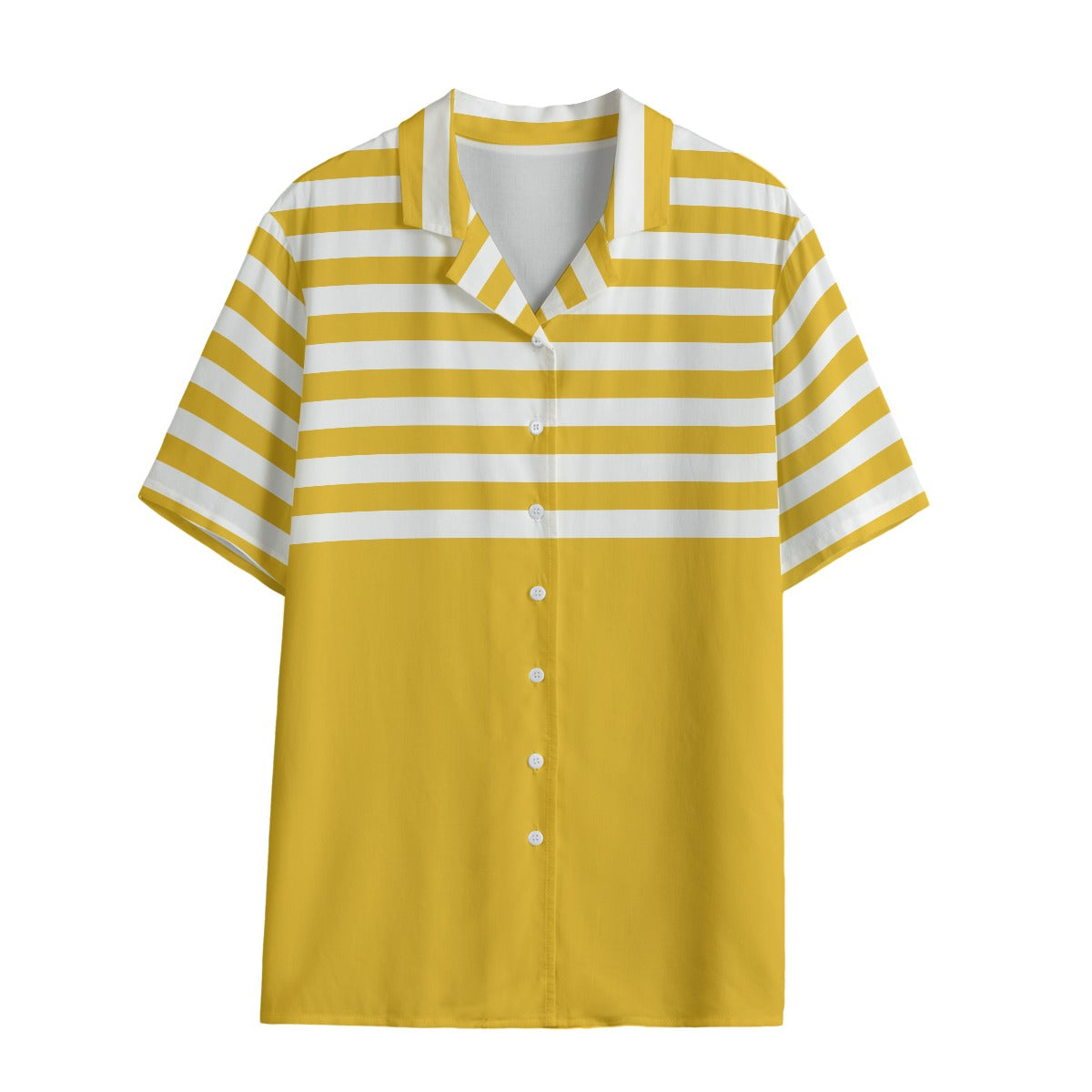 Striped Women's Button Up