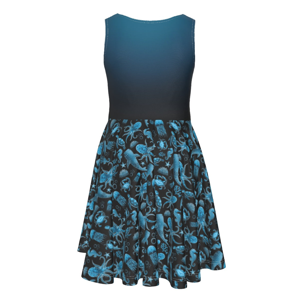 Vestido infantil Deep Blue Sea