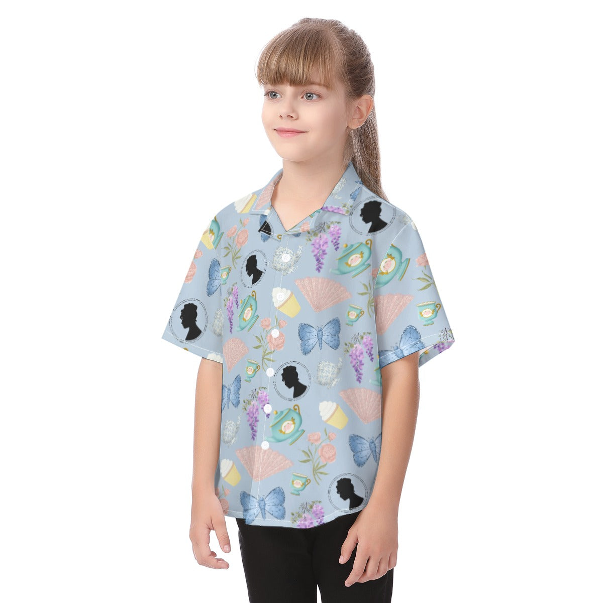 Dear Gentle Reader Kid's Button Up