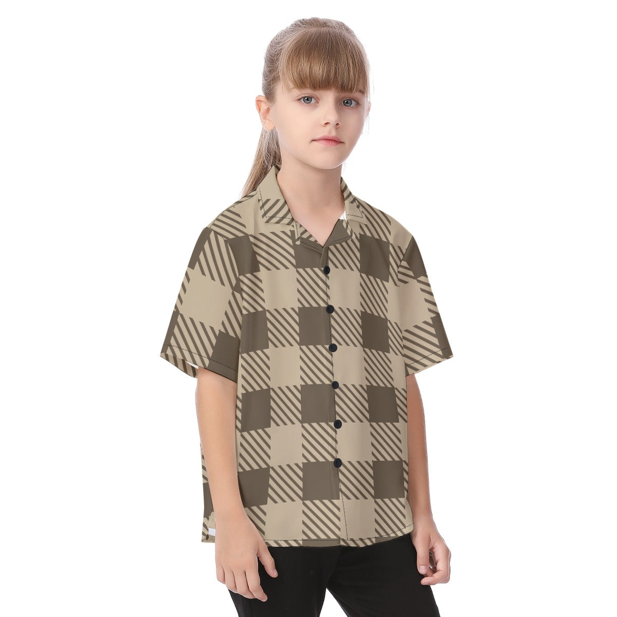 Fall Favorites Kid's Button Up Plaid