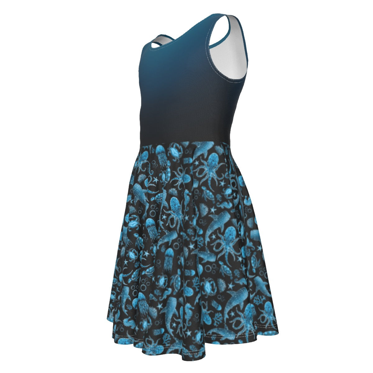 Vestido infantil Deep Blue Sea