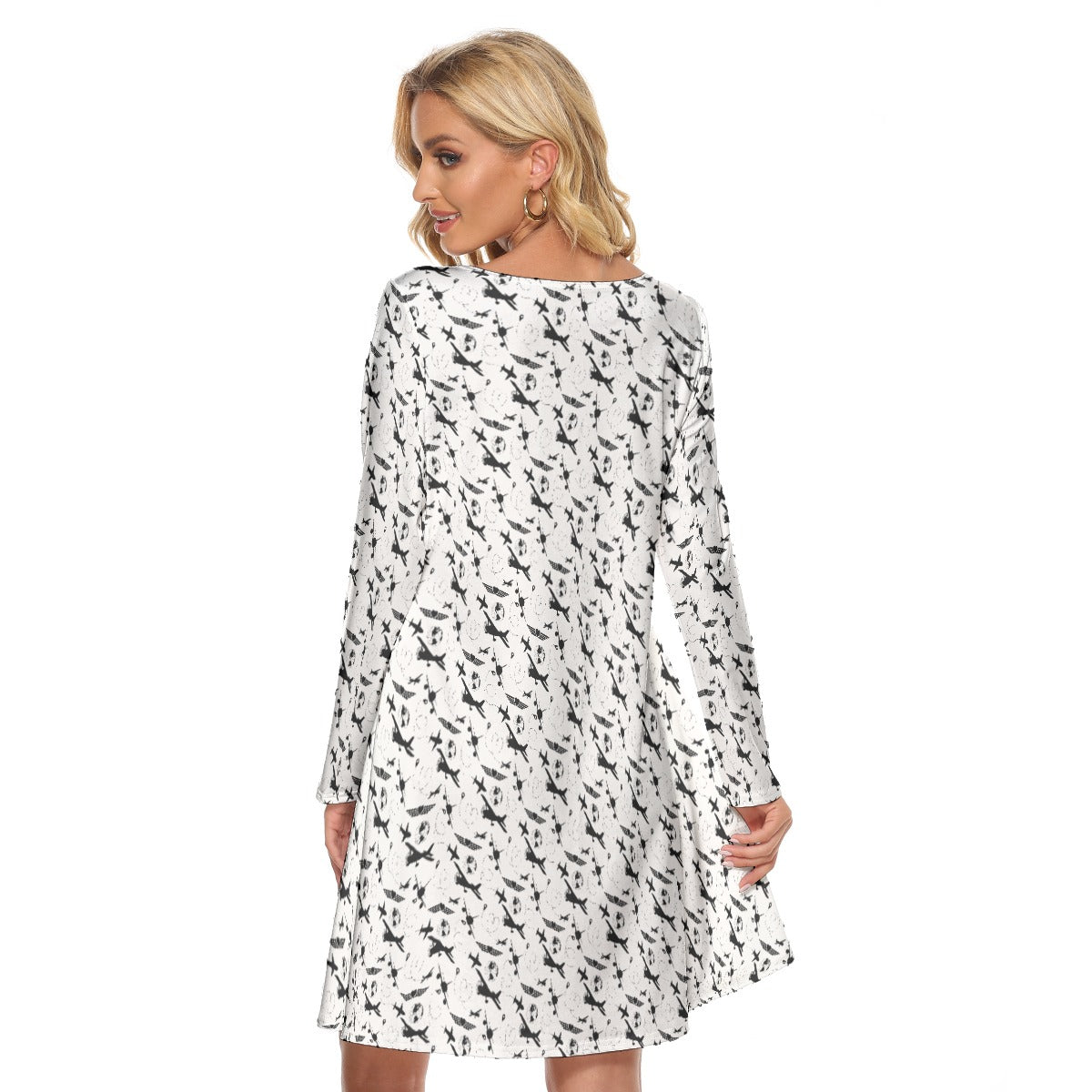 Cloud 9 Long Sleeve Adult Dress