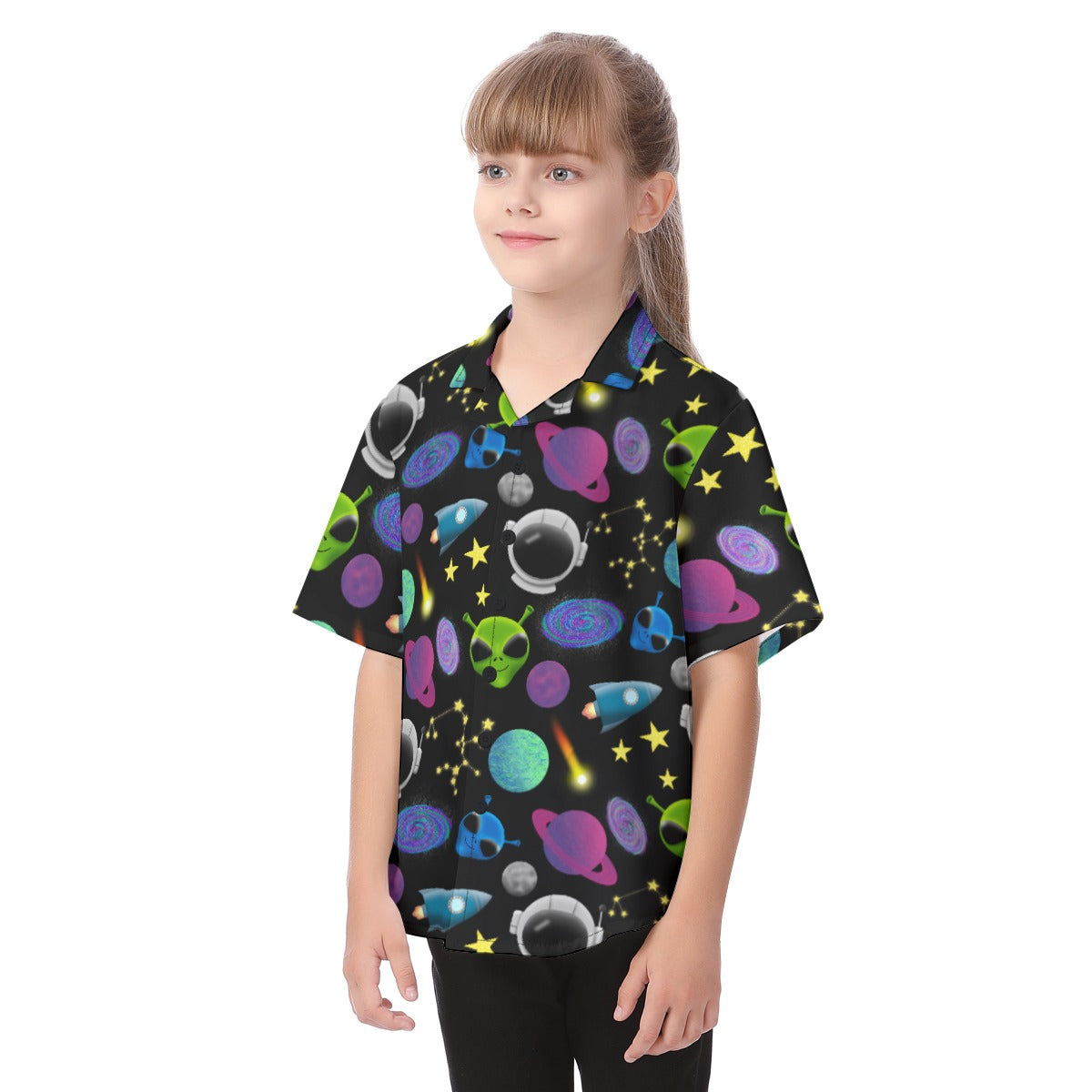 Out of This World Kid's Button Up