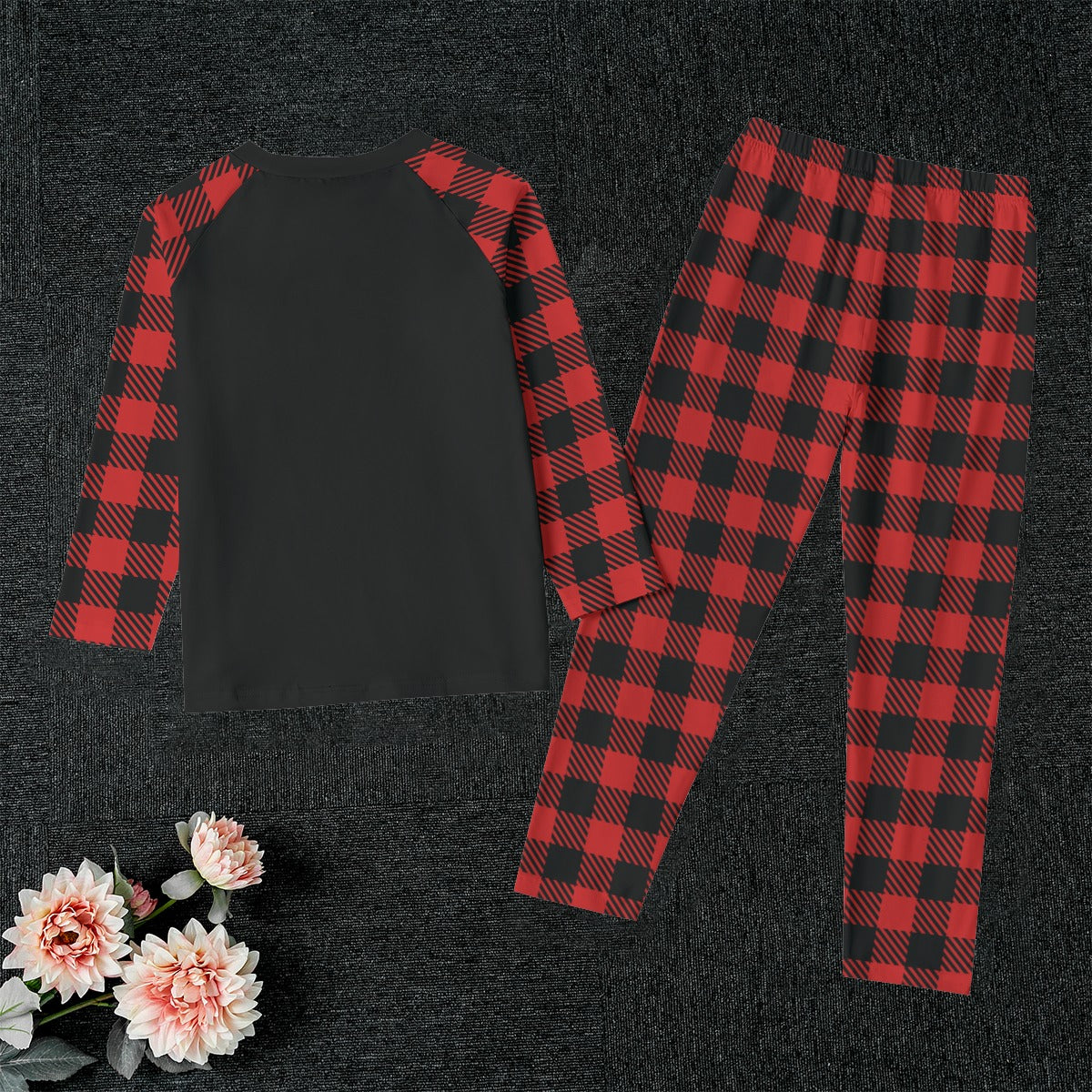 Kid's Red Buffalo Plaid Jammies