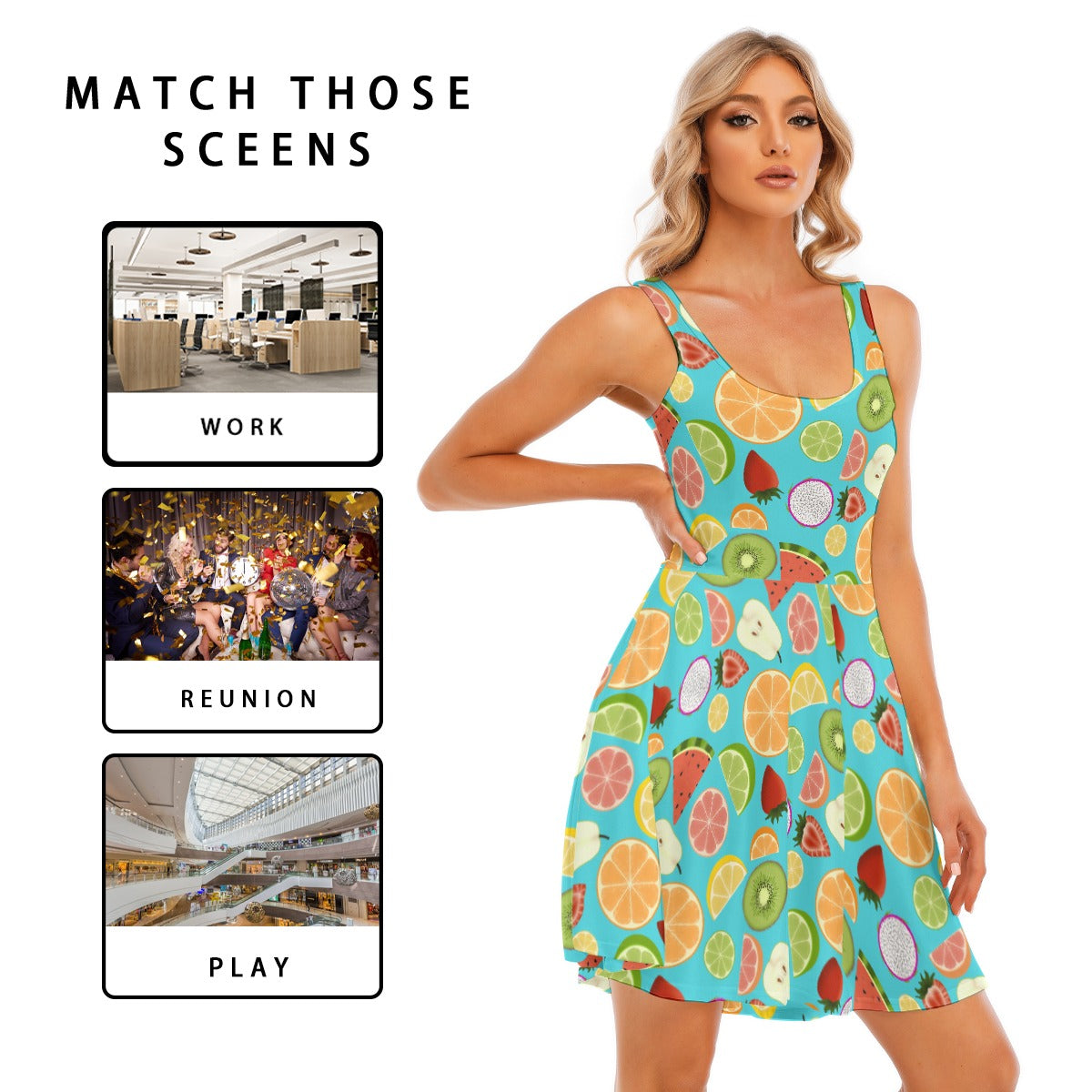 Tropical Twist Adult Dress