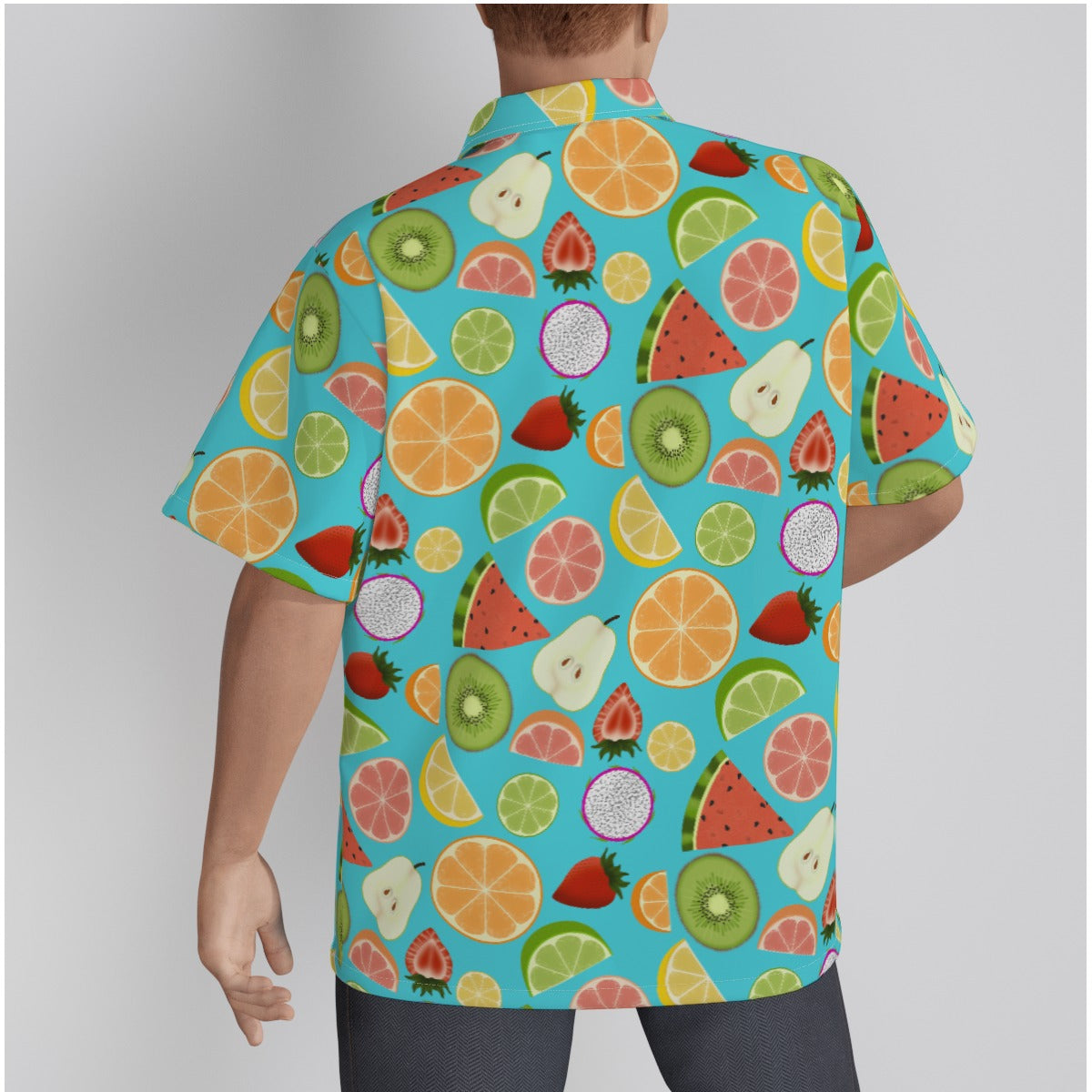 Tropical Twist Adult Button Up