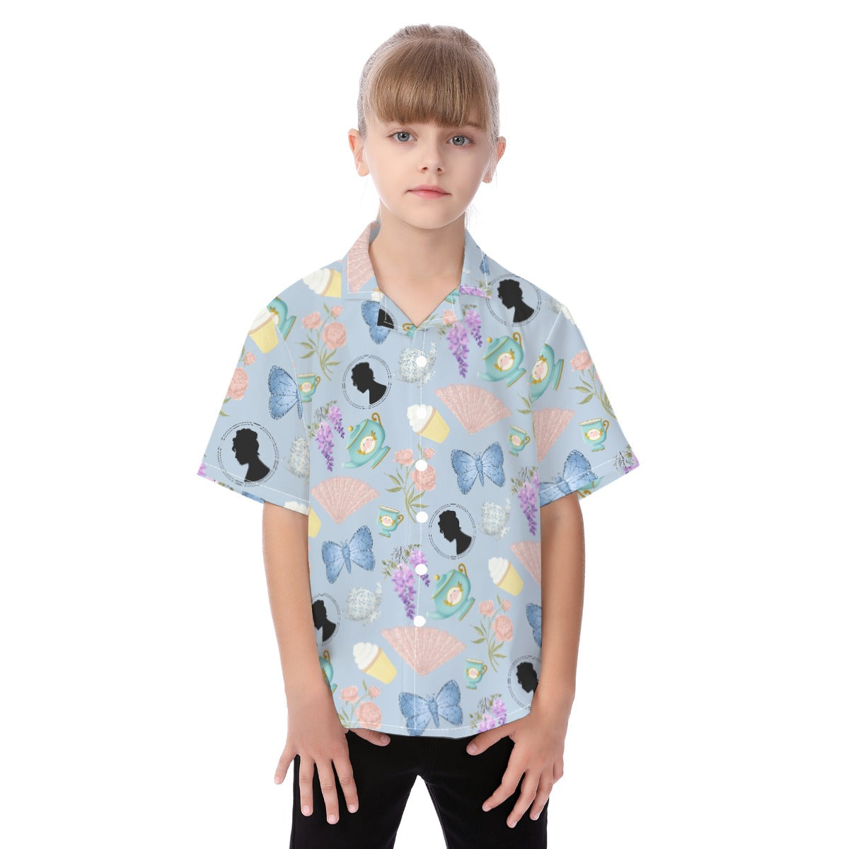 Dear Gentle Reader Kid's Button Up