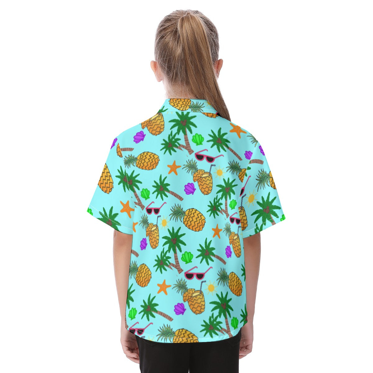 Tropical Getaway Kid's Button Up