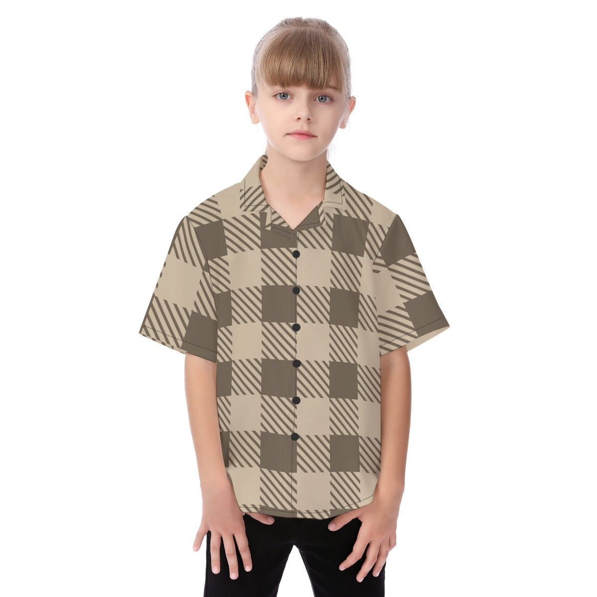 Fall Favorites Kid's Button Up Plaid