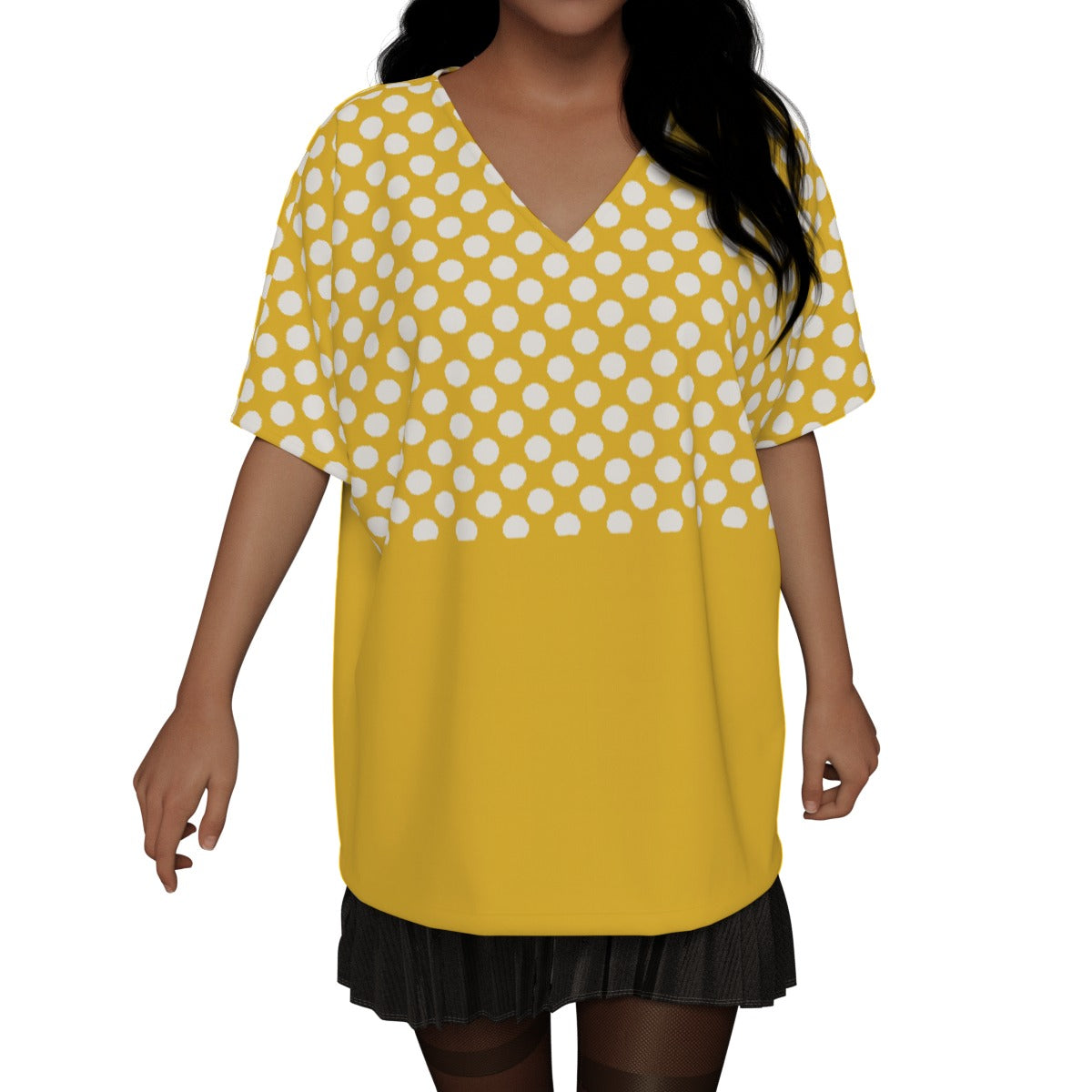 Polka Dot Women's T Shirt