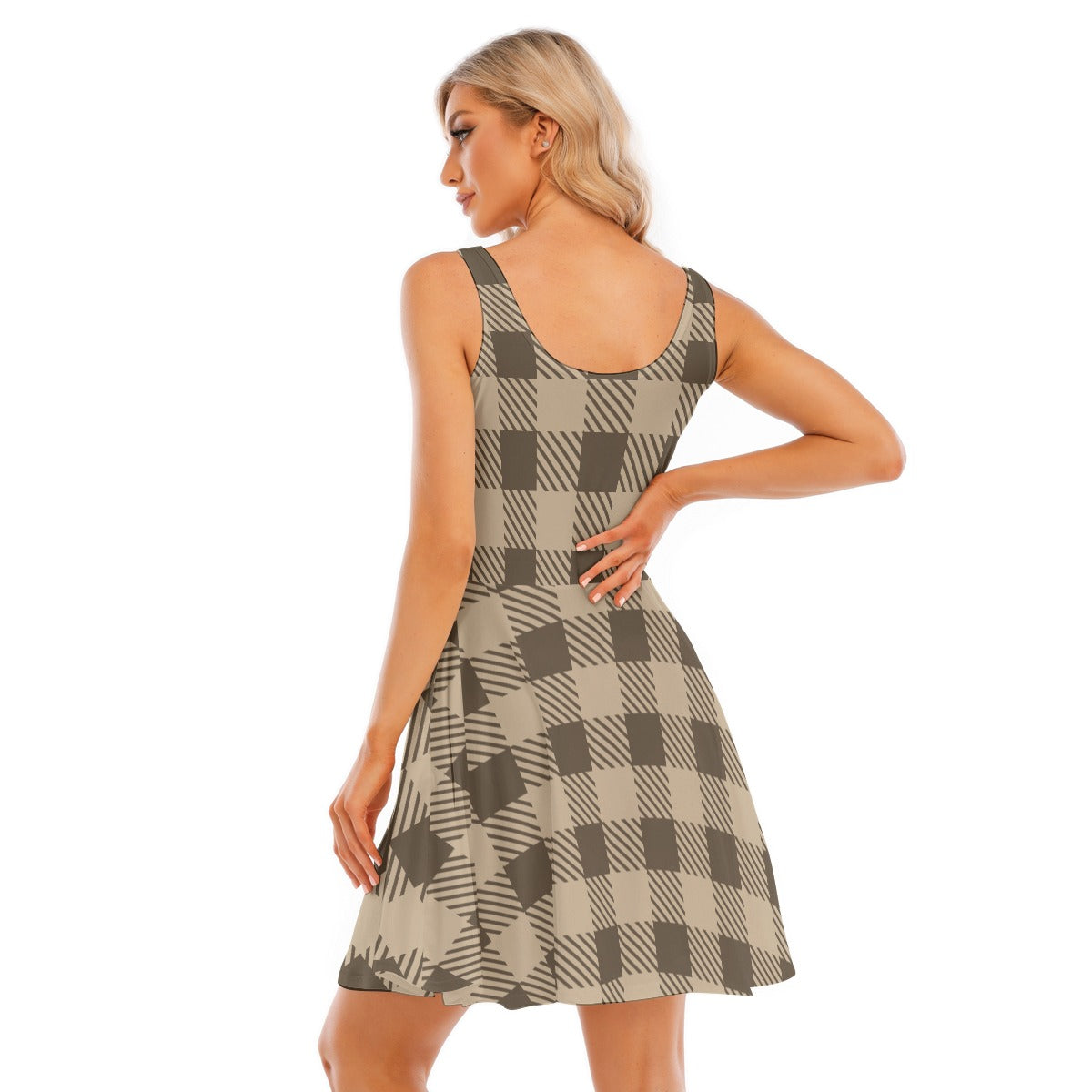 Fall Favorites Adult Dress Plaid