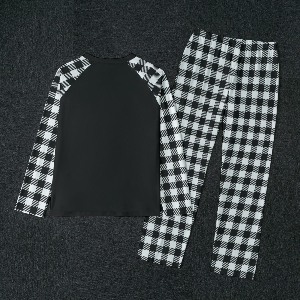 Men's White Buffalo Plaid Jammies