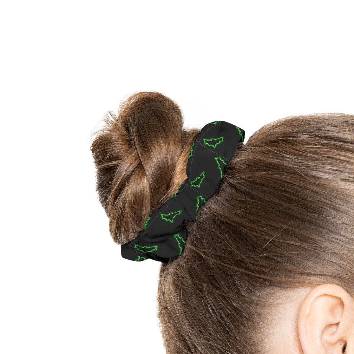 Neon Halloween Scrunchie