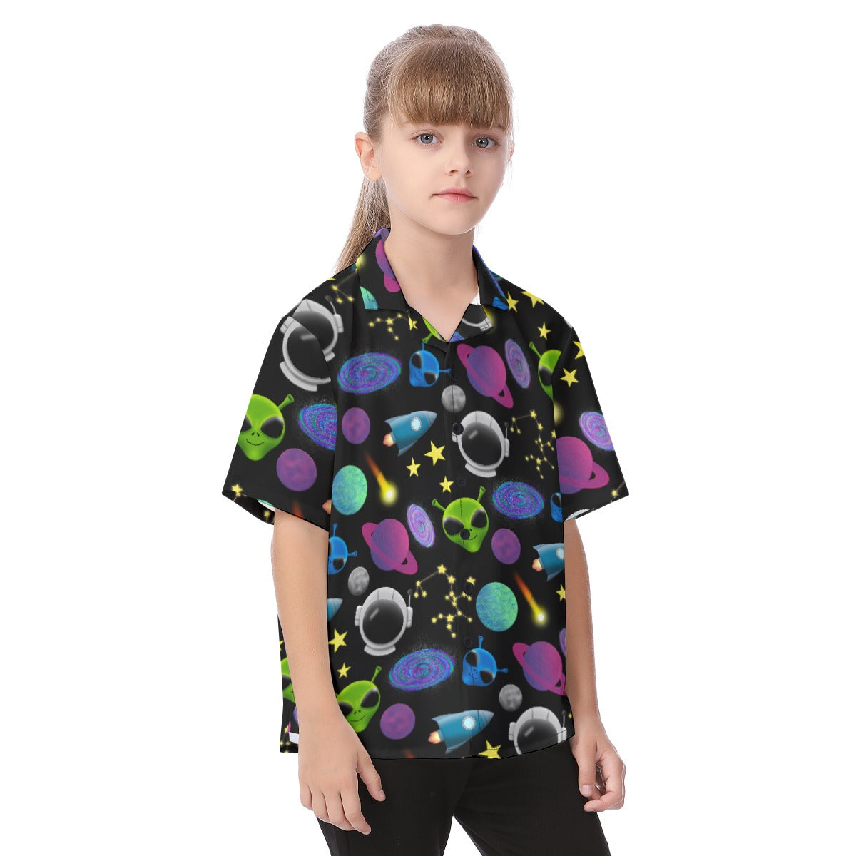 Out of This World Kid's Button Up