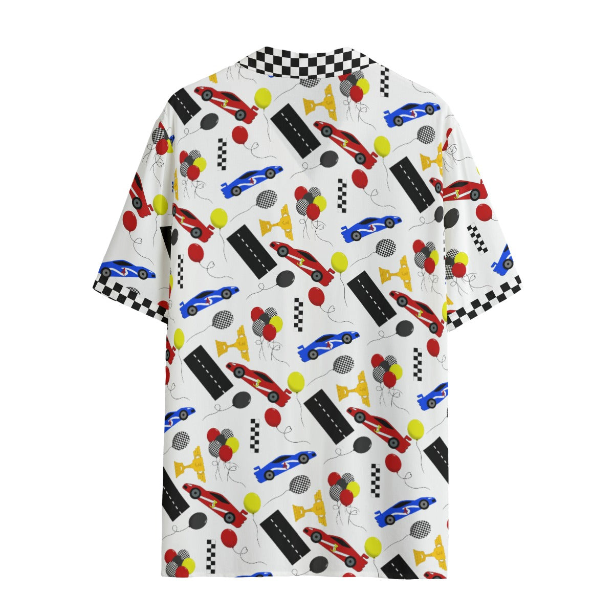 Let's Race! Women's Adult Button Up