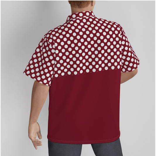 Polka Dot Adult Button Up