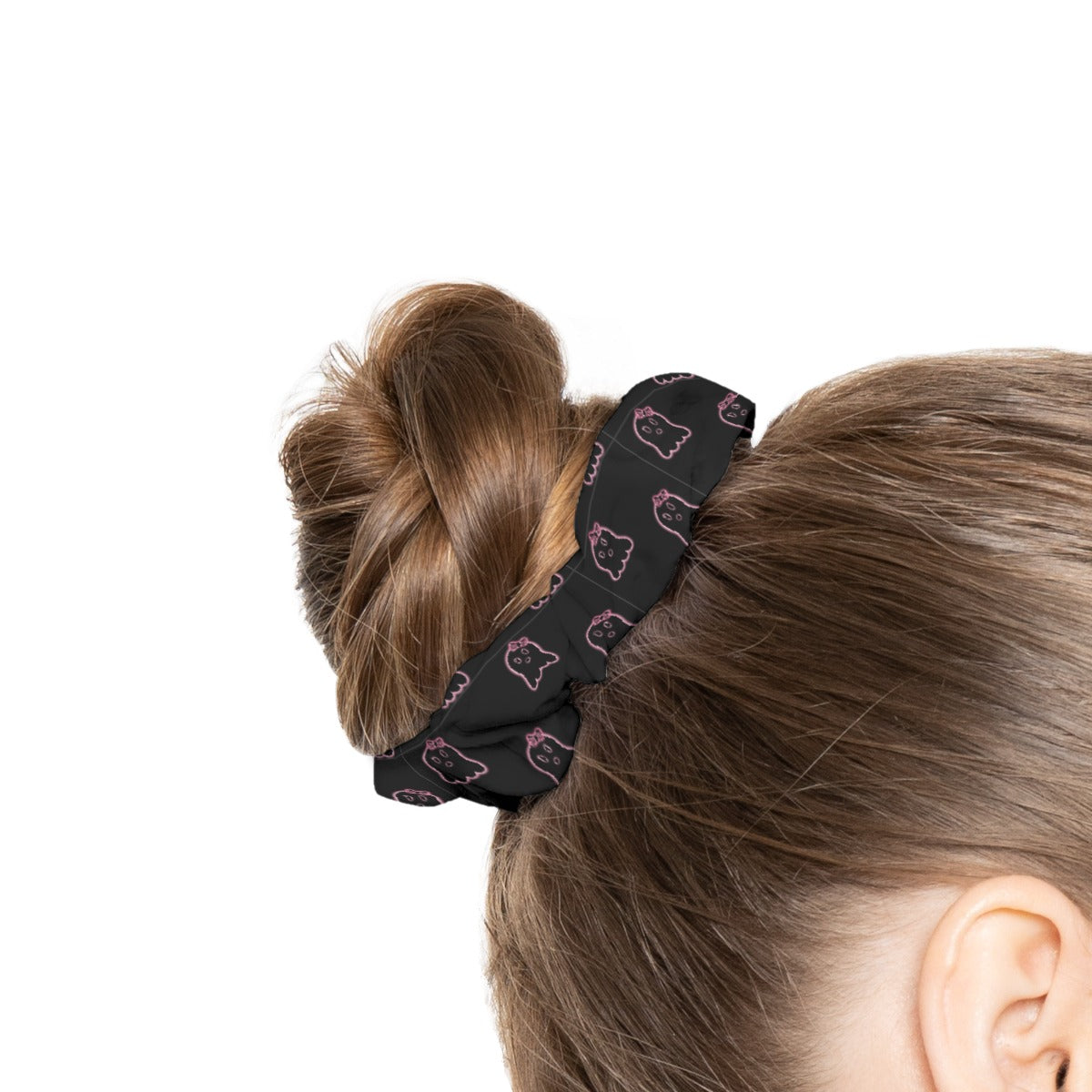 Neon Halloween Scrunchie