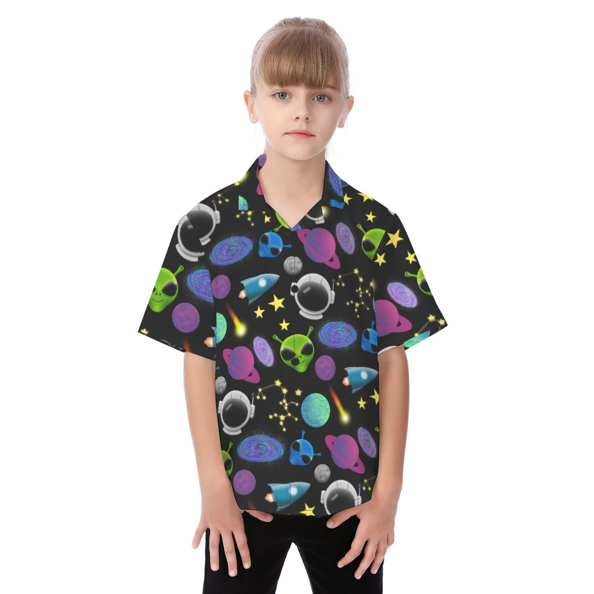 Out of This World Kid's Button Up