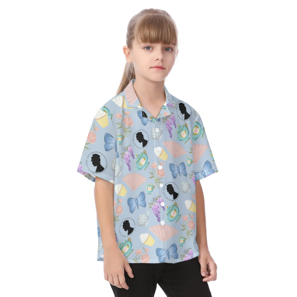 Dear Gentle Reader Kid's Button Up