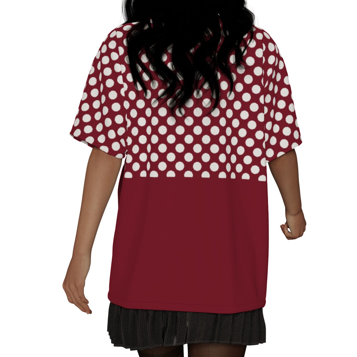 Polka Dot Women's T Shirt